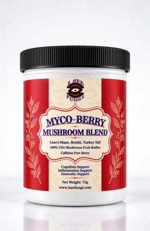 Myco-Berry Mushroom Blend - Caffeine Free Berry